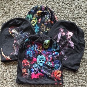 Black Horror Movie Beanies